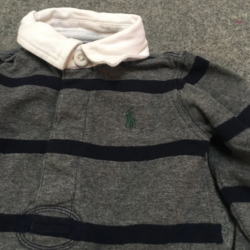 Baby Boy 6-9 Months Clothing Lot 16x Pieces Bulk Winter Colorful Striped - Picture 7 of 11